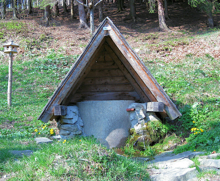 studánka U Jelenka (1163) - duben 2009
