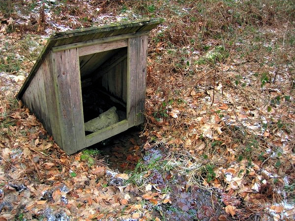 studánka Pod Okrouhlíkem (1281) - květen 2009