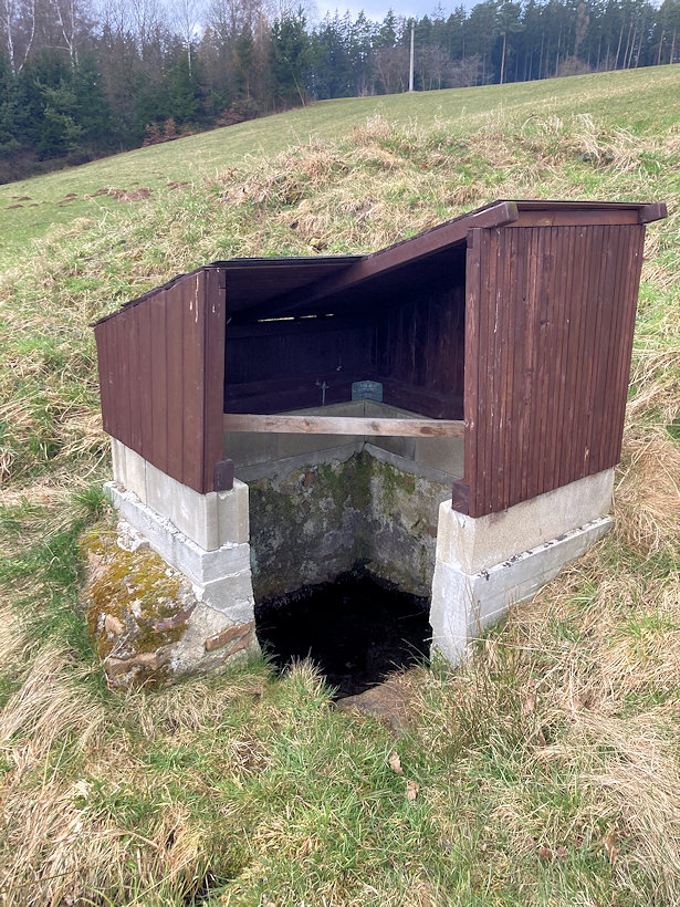 studánka Pod Karlovkou (1290) - březen 2021