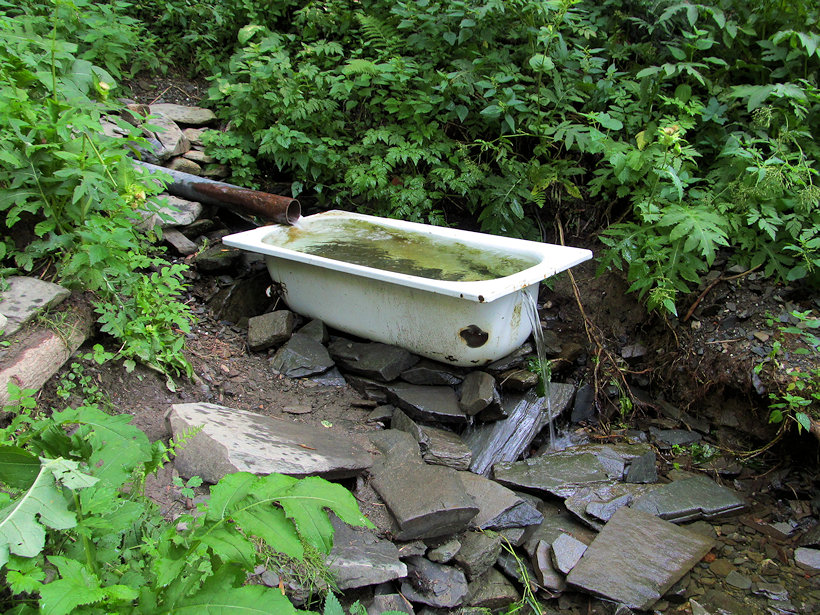 studánka Vanový pramen (1416) - srpen 2020
