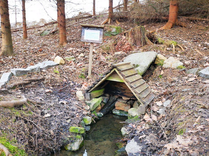 studánka U Závišínského potoka (158) - březen 2021