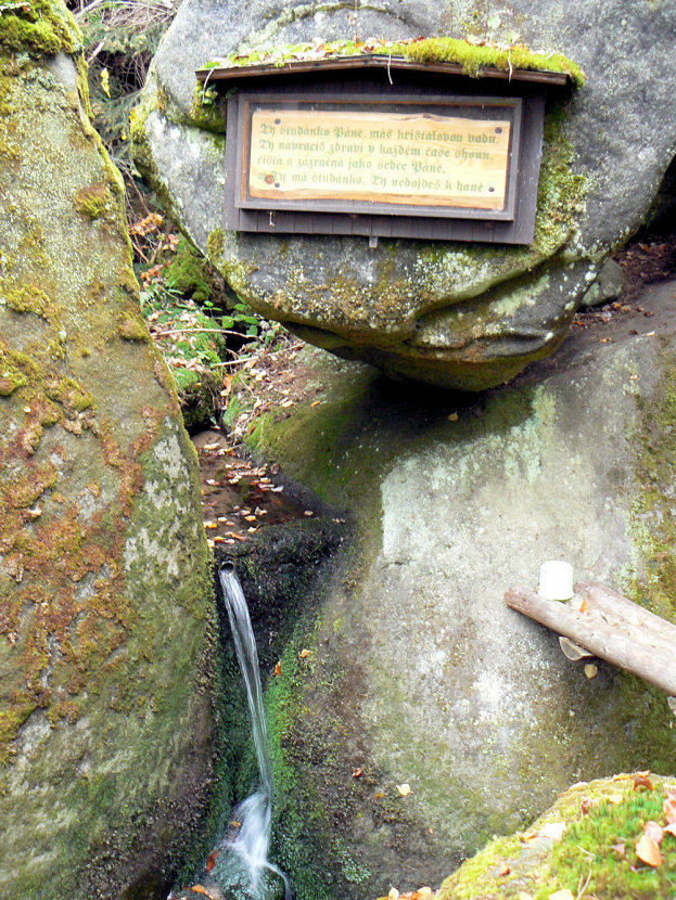 studánka Pramen sv. Huberta (518) - září 2008