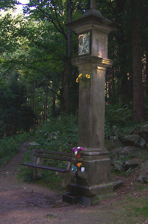 studánka Mariánský pramen (567) - září 2008