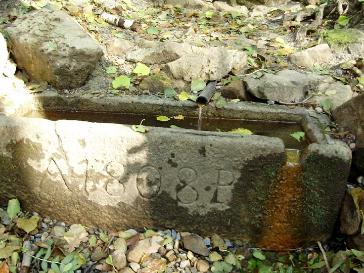 studánka U mlýnků (645) - říjen 2008