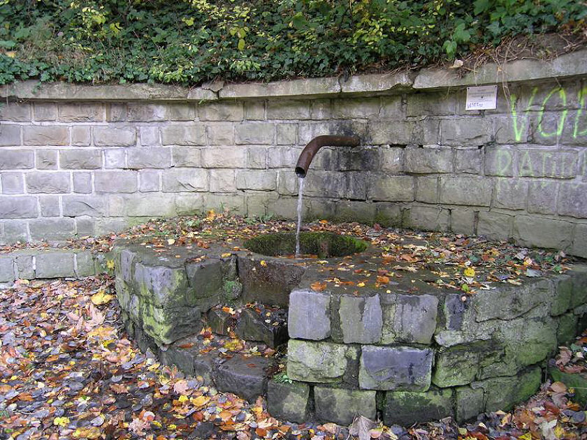 studánka Pitná voda (653) - říjen 2008