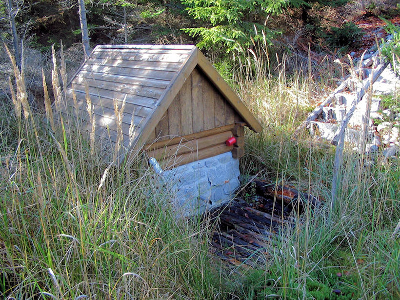 studánka U Hubertky (662) - říjen 2008
