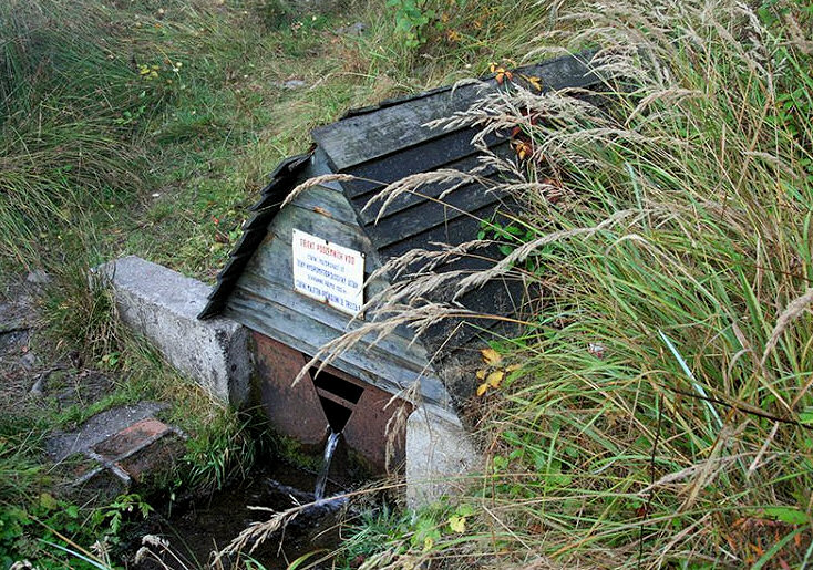 studánka U Podlesí (740) - listopad 2008