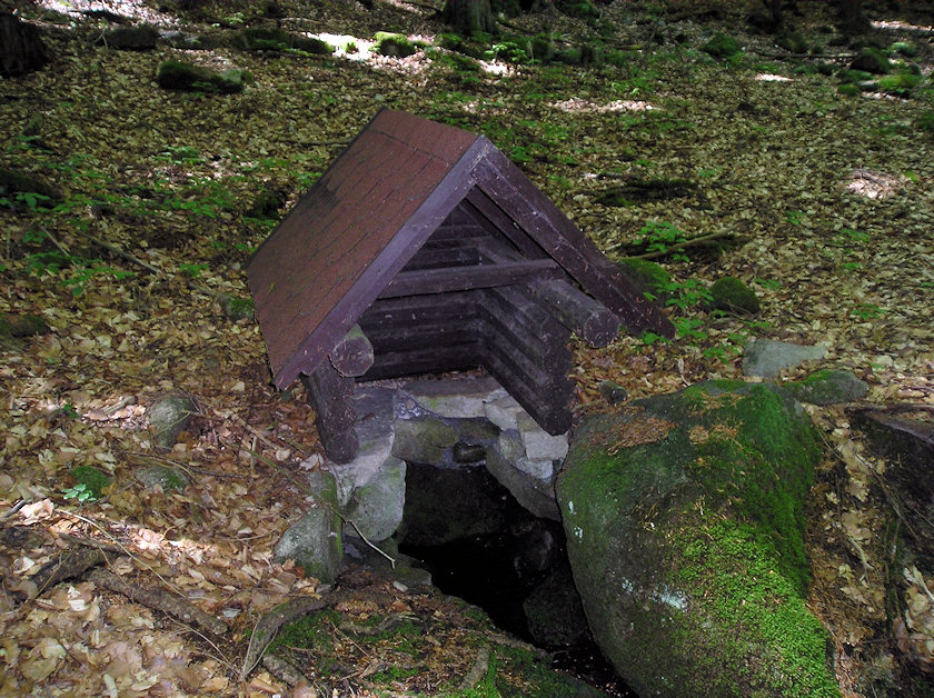 studánka Zbojnická (800) - prosinec 2008