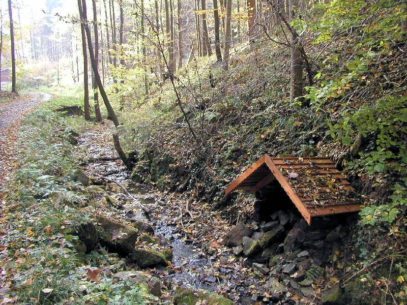 studánka Pod chatou (841) - leden 2009