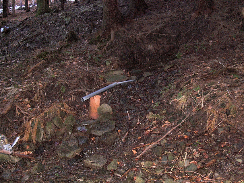 studánka U Škapy (939) - únor 2009
