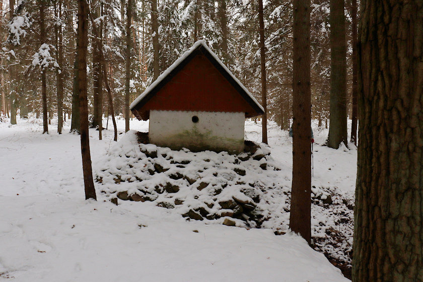 studánka U Holenské Hájovny (13669) - leden 2021