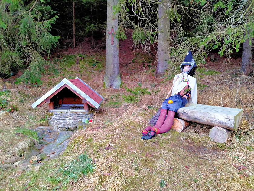 studánka Nad Mačickou přehradou (14743) - březen 2023