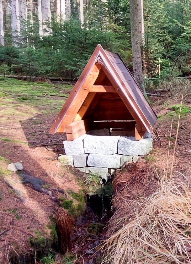 Újezdská studánka (15107) - únor 2024