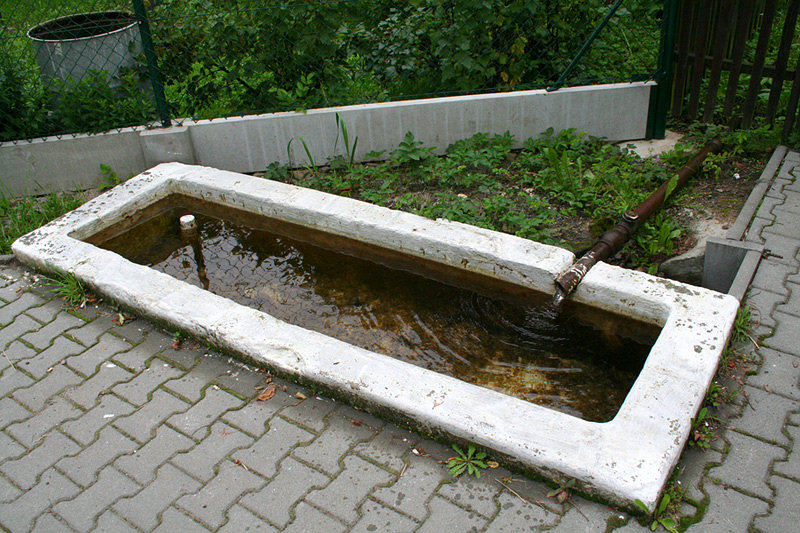 studánka Sirný pramen (1543) - červenec 2009