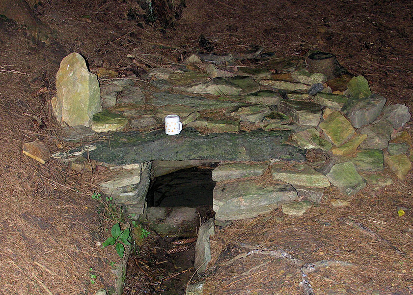 studánka V Luhu (1593) - červenec 2009