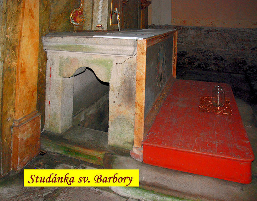 Studánka sv. Barbory (1604) - červenec 2009