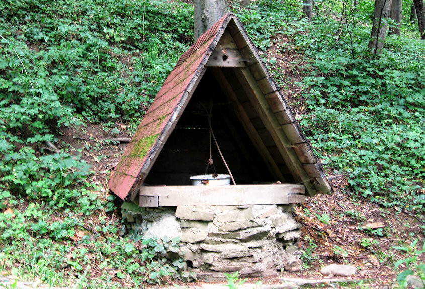 studánka KČT (1613) - červenec 2009