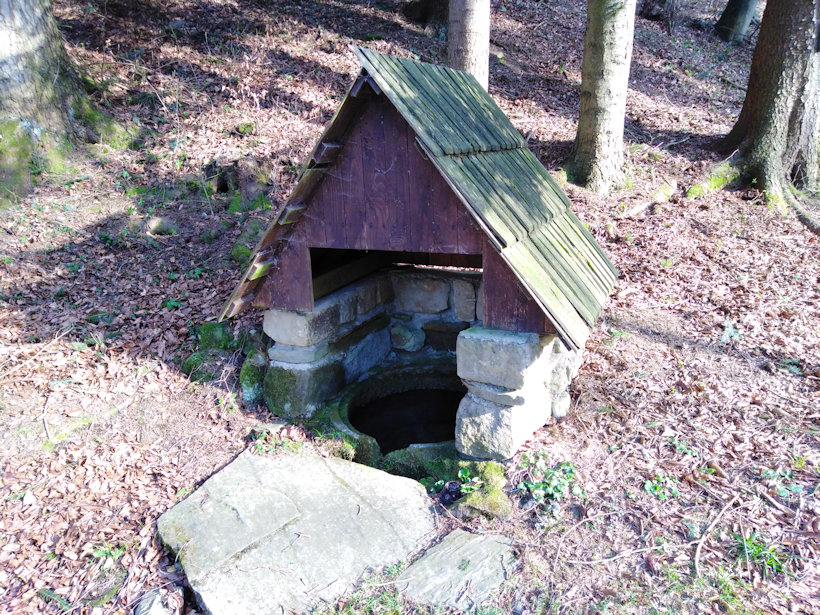 studánka Trubiska (1673) - březen 2020