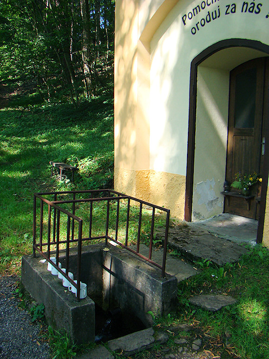 pramen Pod kapličkou (1718) - srpen 2009
