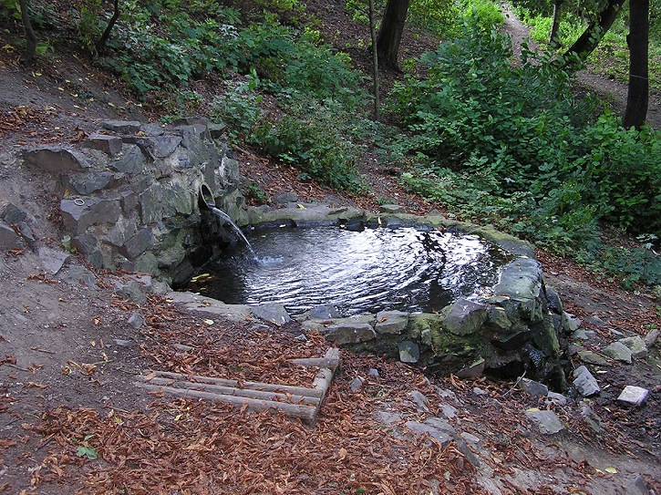 studánka Kaštanka (1846) - září 2009