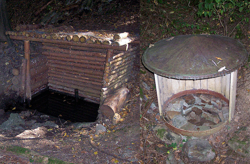 pramen Markova studánka (1893) - září 2009