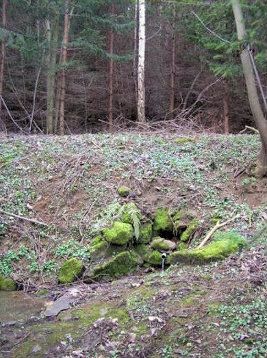 studánka U Pionýrské chaty (1914) - září 2009