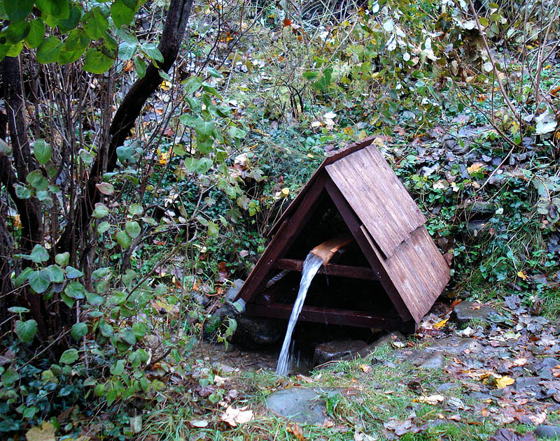 studánka Pod Tanečnicou (2257) - listopad 2009
