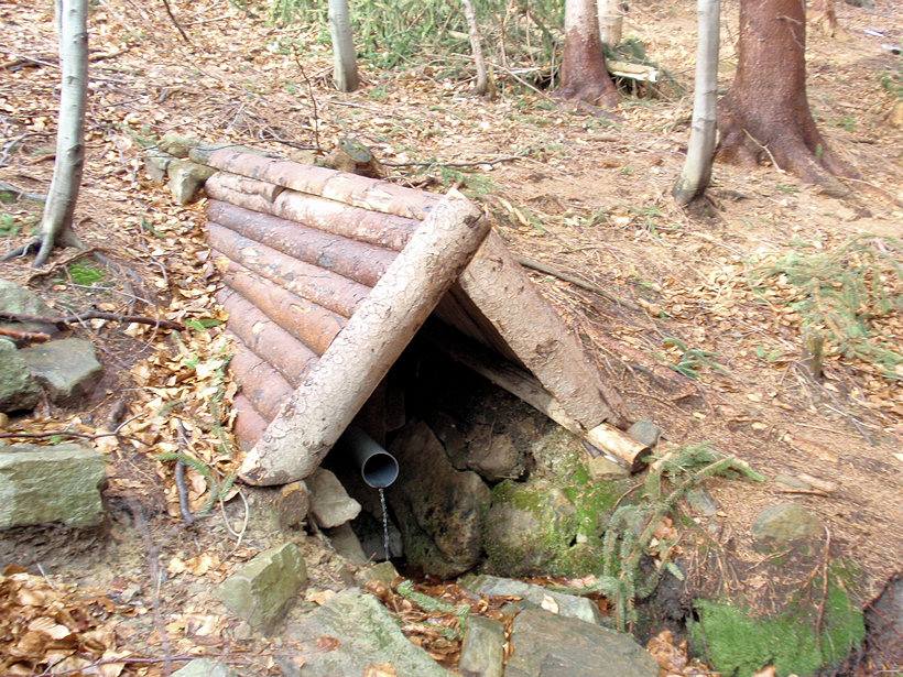 studánka U Suchého potoka (2526) - leden 2010