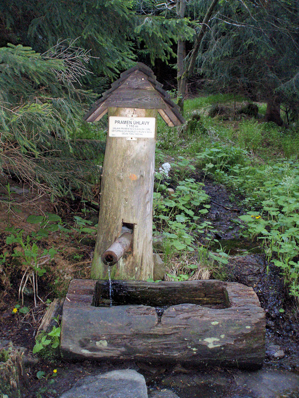 Turistický pramen Úhlavy (2588) - leden 2010