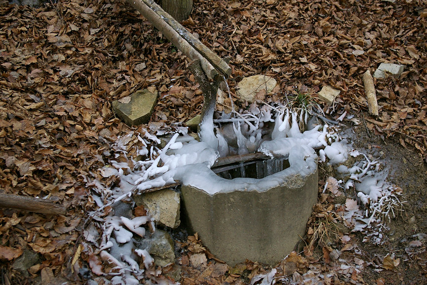 studánka U obrázku (2652) - leden 2010