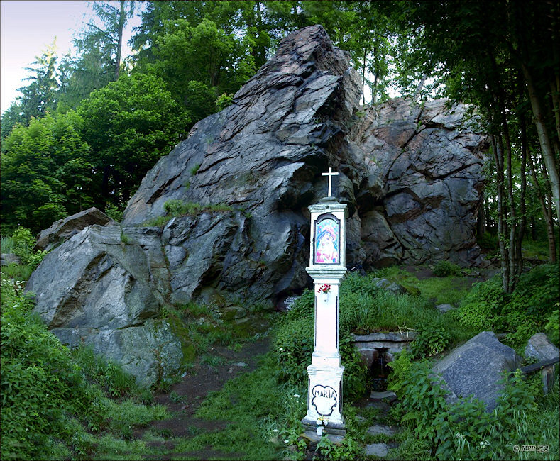 Pramen u Mariánské skály (2794) - březen 2010