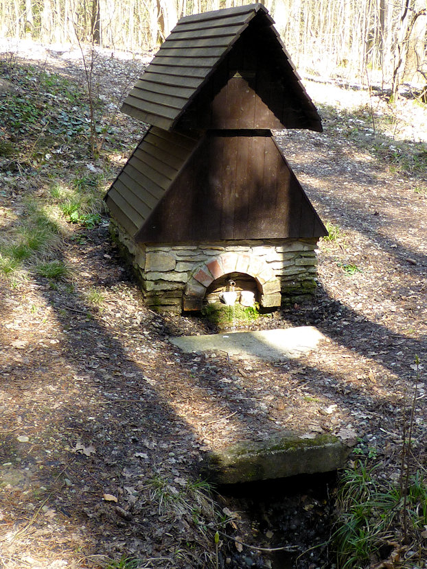 studánka Pod Dehetníkem (3061) - duben 2010