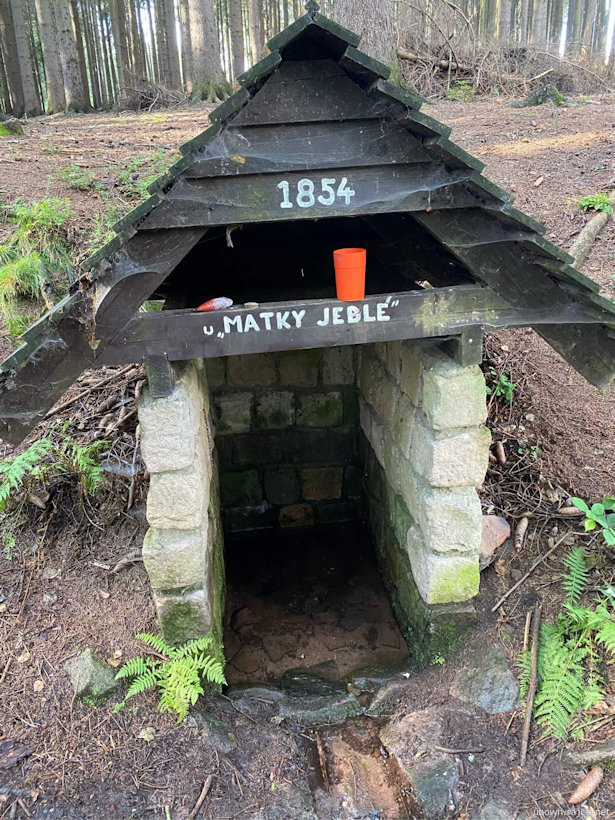studánka U matky Jedle (3226) - srpen 2020