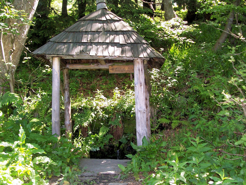 studánka Hubertka (3555) - červenec 2010
