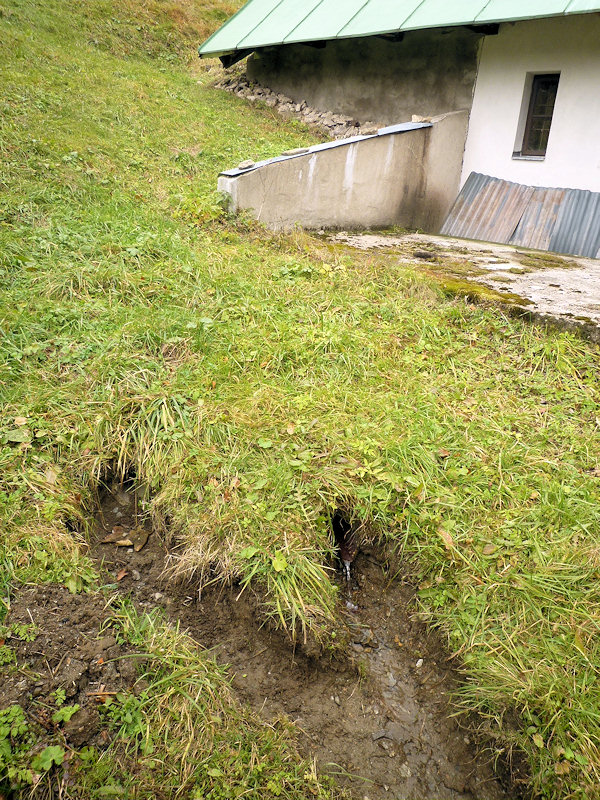 studánka Nad Huťským potokem (4270) - prosinec 2010