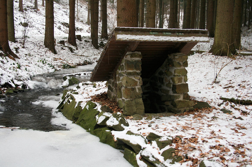 studánka Údolí Bukovanky  (4367) - únor 2011