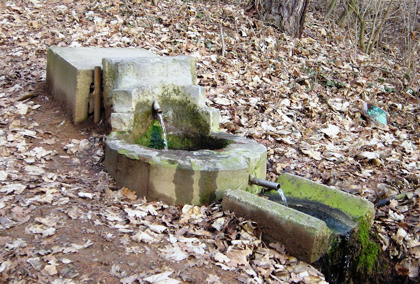 studánka U hřiště (4375) - únor 2011