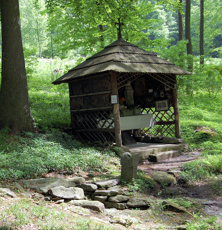 studánka Dobrá voda v Karhanech (4389) - únor 2011