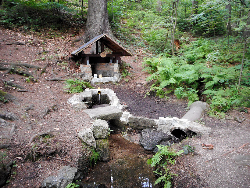 Studánka svatého Huberta (4468) - červenec 2019