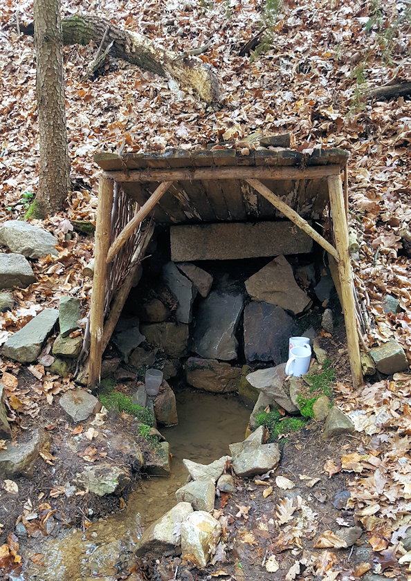 studánka Stříbrná (4709) - prosinec 2022