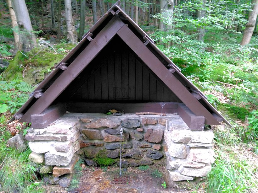 studánka Pramen Lesů ČR (5220) - leden 2012