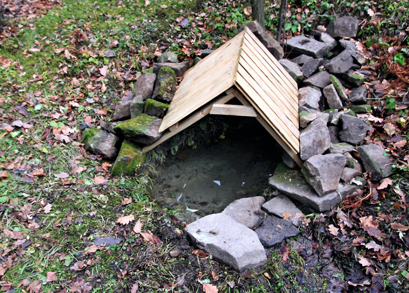 studánka Jaroškova (5295) - prosinec 2011