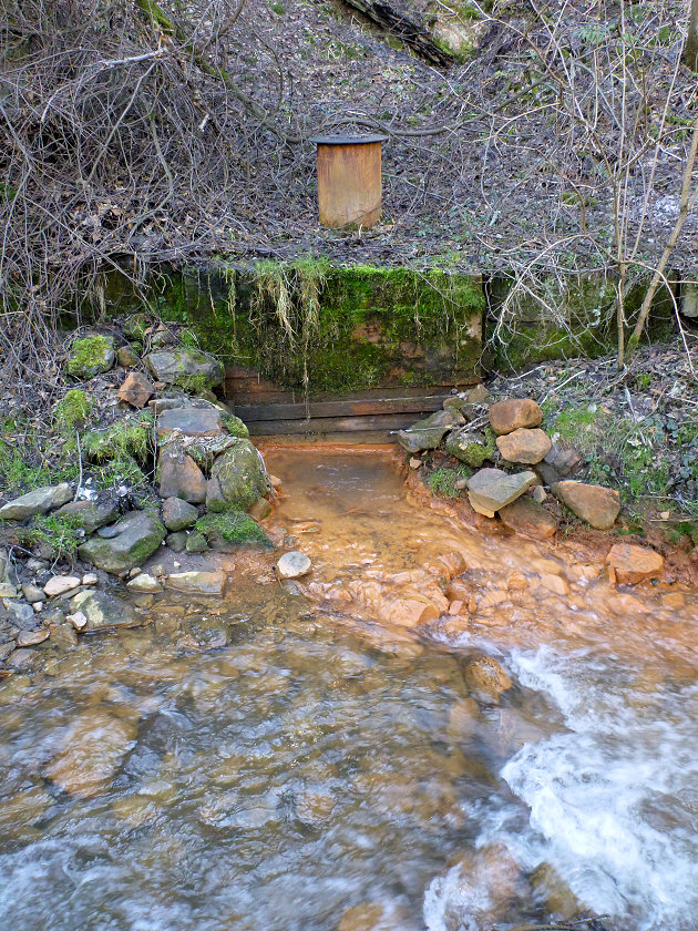 jiný vodní zdroj Dědičná štola (5491) - březen 2012