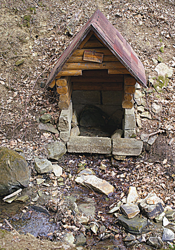 studánka Sirný pramen (5584) - duben 2012