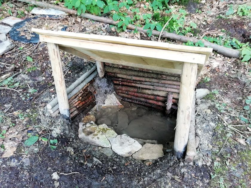 studánka Nad Horskou loukou (6304) - červenec 2021