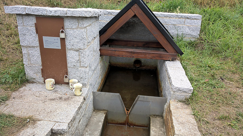 Kostelní železitý pramen (6767) - srpen 2022