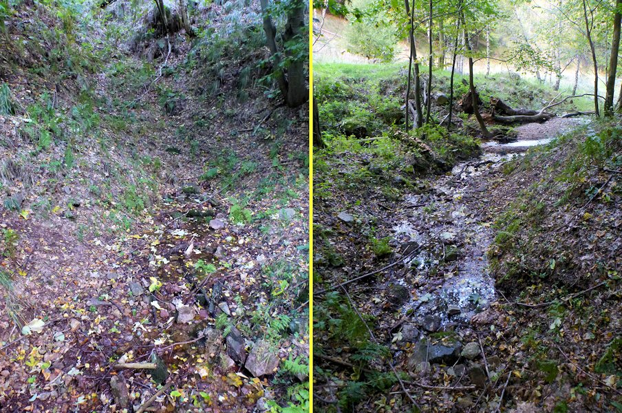 jiný vodní zdroj Důlní pramen (7950) - únor 2014
