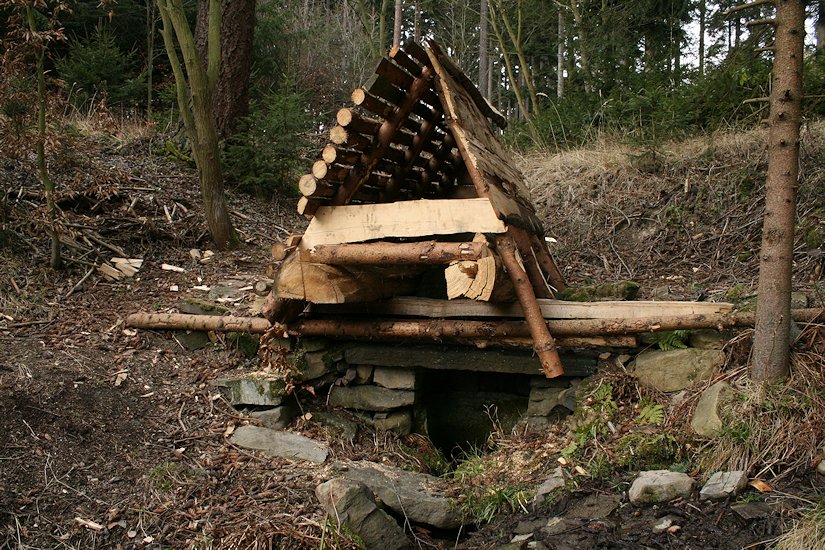 Dřevěná studánka (7974) - únor 2014