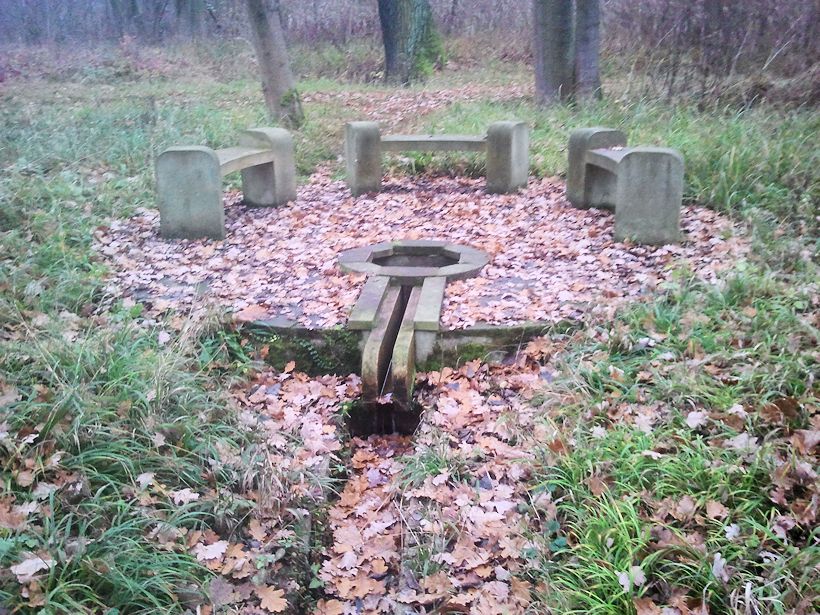 studánka Zámecký park Liblice (9304) - listopad 2014