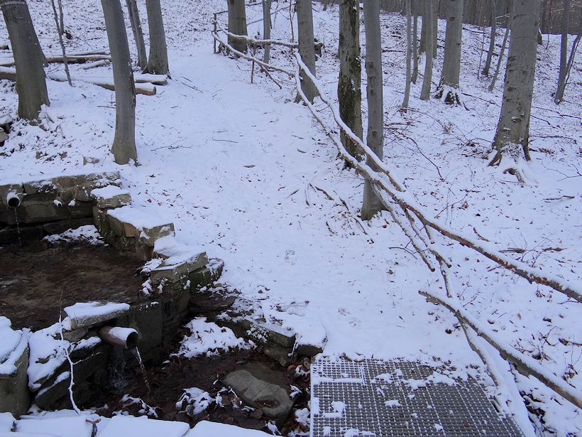 studánka U Skalky (9371) - prosinec 2014